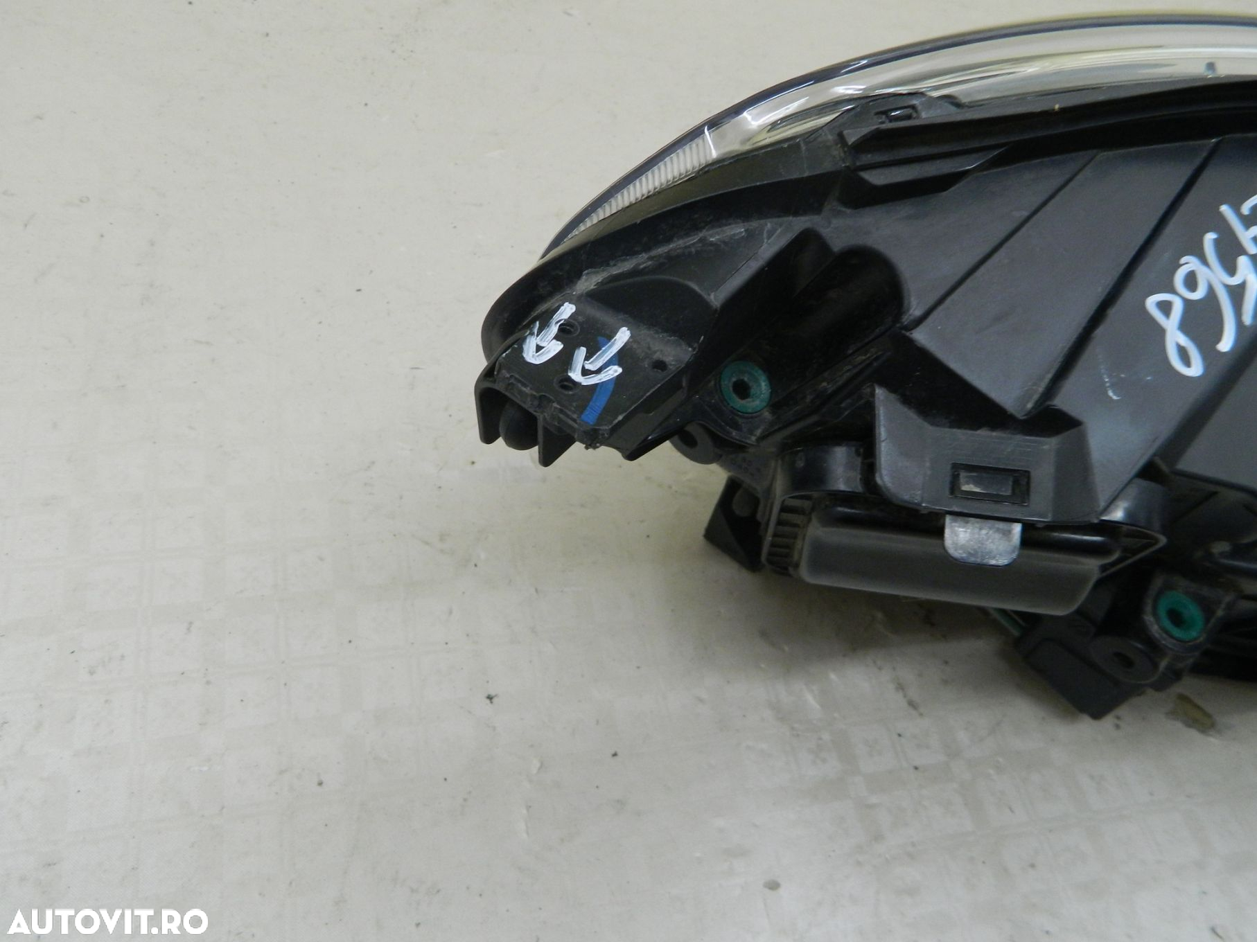 Far stanga Citroen Jumpy / Opel Vivaro Halogen, 2016, 2017, 2018, 2019, 2020, 2021, 2022, 2023, cod origine 9832837680-00. - 9