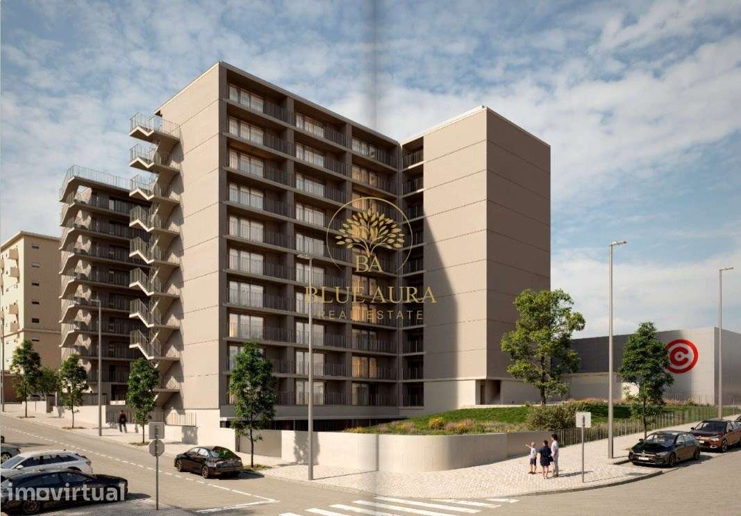 Apartamento T2 em Vila Nova de Gaia com Terraço - Grande imagem: 3/7