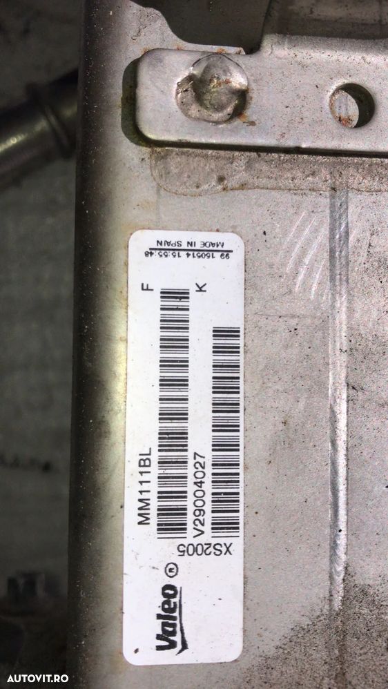 Racitor de gaze cu egr Ford Mondeo MK4, Peugeot 3008, Fiat Scudo 2.0 d v29004027 - 2