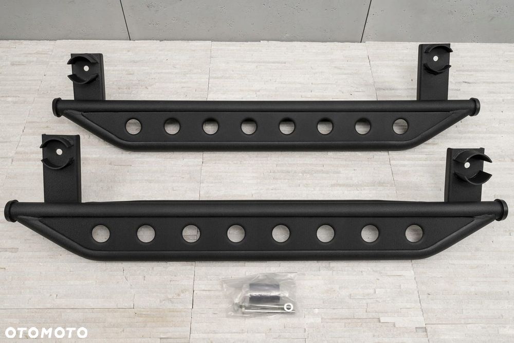 orurowanie boczne raptor paramount + śruby jeep wrangler jl 2018+ 2 dr - 6