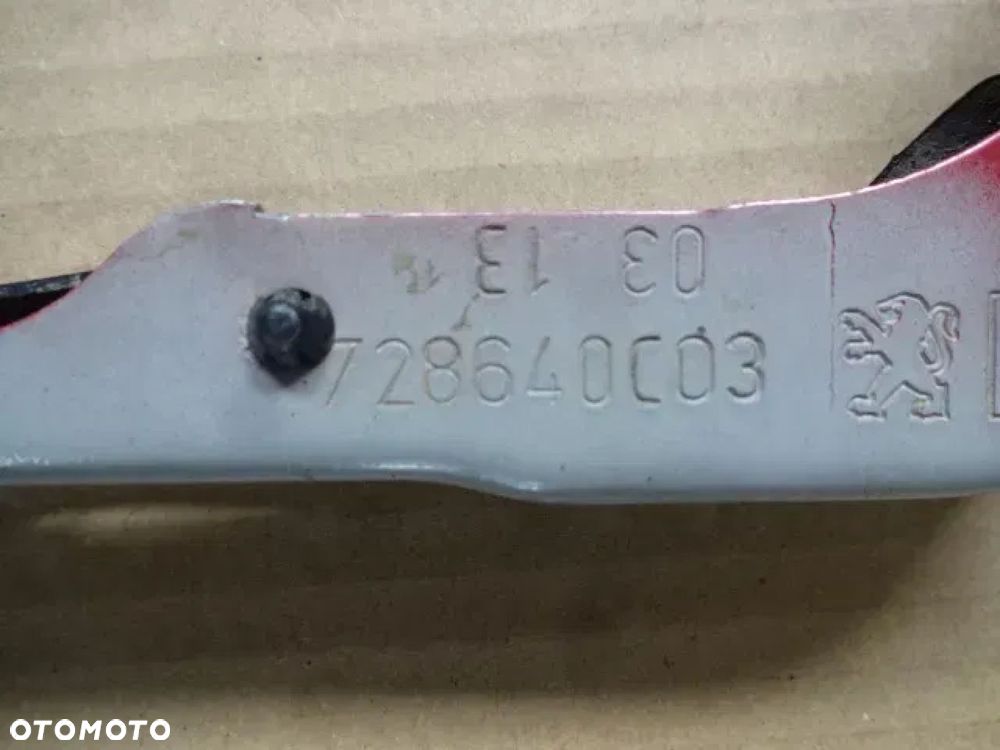 PEUGEOT 208 I 12-19 ZAWIAS MASKI KOMPLET - 2