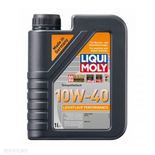 Ulei motor Liqui Moly Leichtlauf 10W40 API SL/CF Acea A3/B3 (2535) (2338) 1 Litru - 1