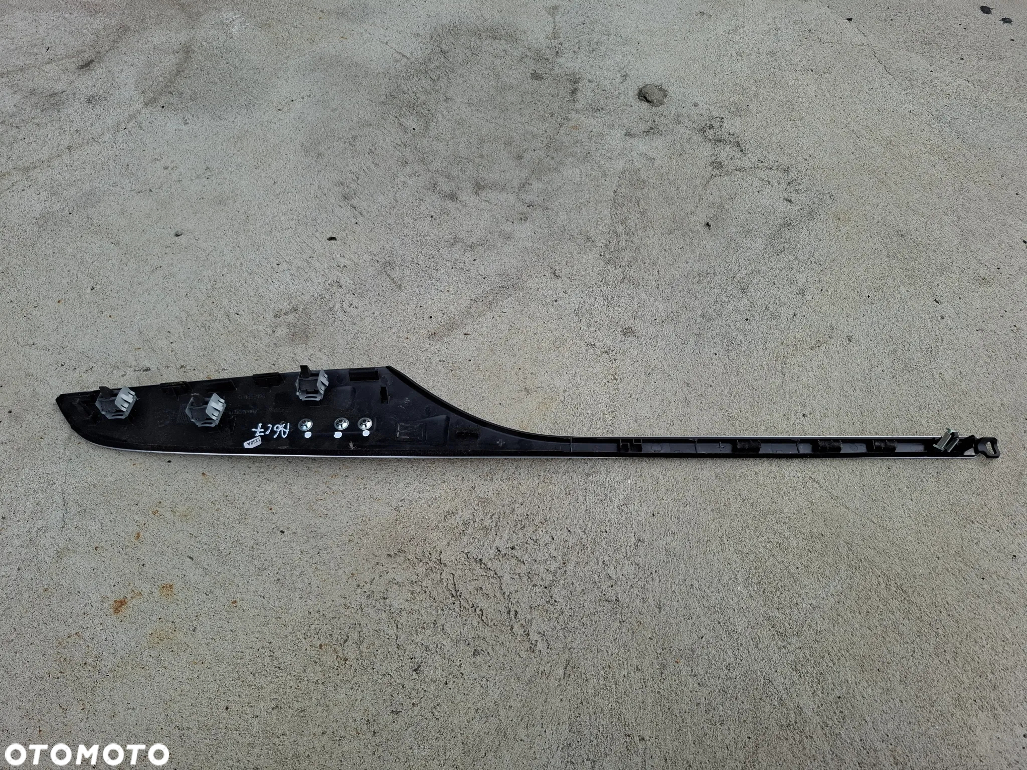 Listwa Ozdobna Nakładka Deski Quattro Aluminium Audi A6 C7 - 6