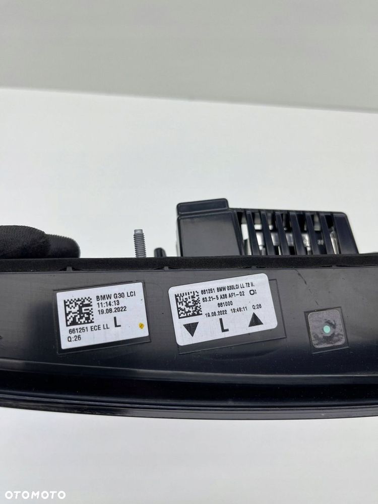 BMW 5 G30 LIFT LAMPA LEWA TYŁ W KLAPĘ LED EUROPA 5A38AF1 - 5
