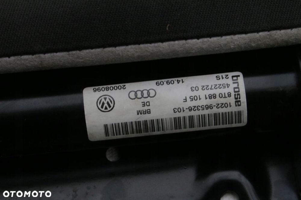 fotel lewy Audi A5 coupe - 9