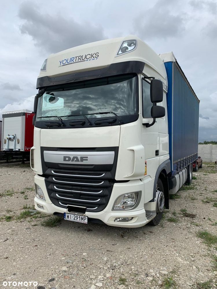 DAF XF 106 460 SSC FA zestaw Fruehauf 118 m3 firanka - 1