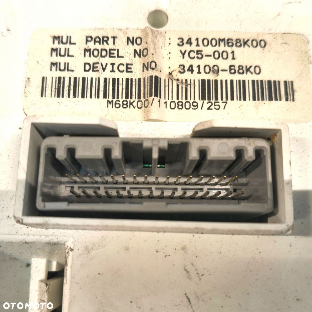 LICZNIK ZEGARY 34100M68K00 Nissan Pixo Alto VII 1.0 12V Benzyna 91 289km eu - 7