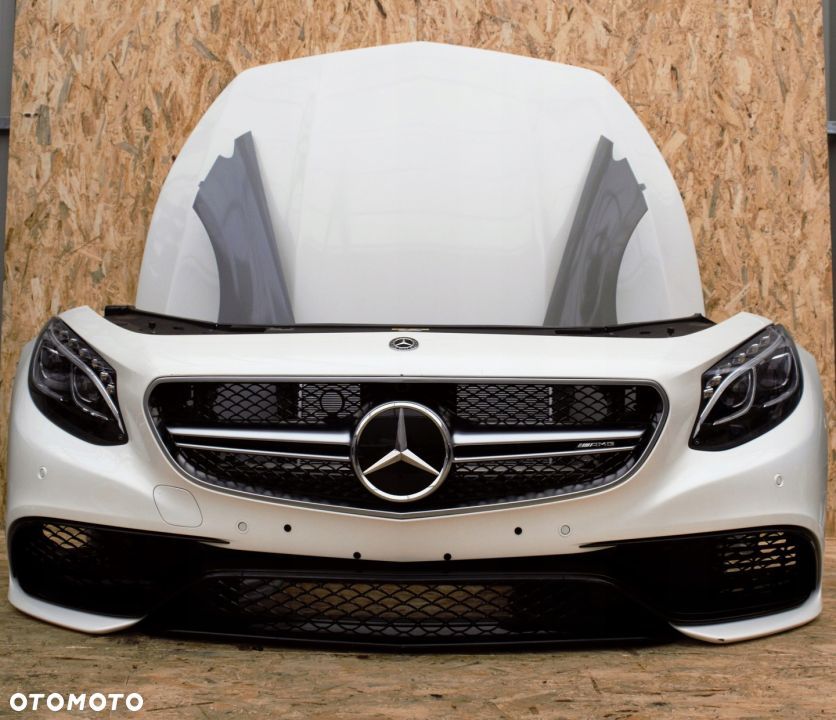 MERCEDES S W217 S63 AMG ZDERZAK LAMPY BŁOTNIKI