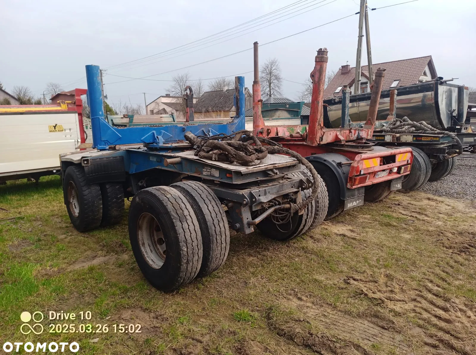Przyczepa do drewna dłużycy lasu Doll Hutner Glogger - 11