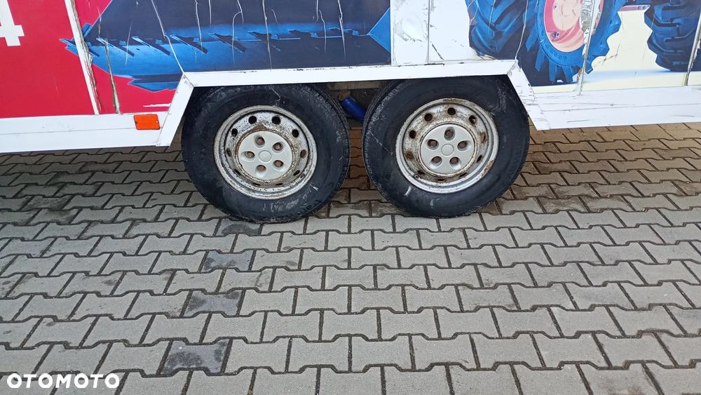 AL-KO Podwozie przyczepy 6m 2 OSIE ALKO Przyczepa Laweta transport maszyn budowlanych - 2