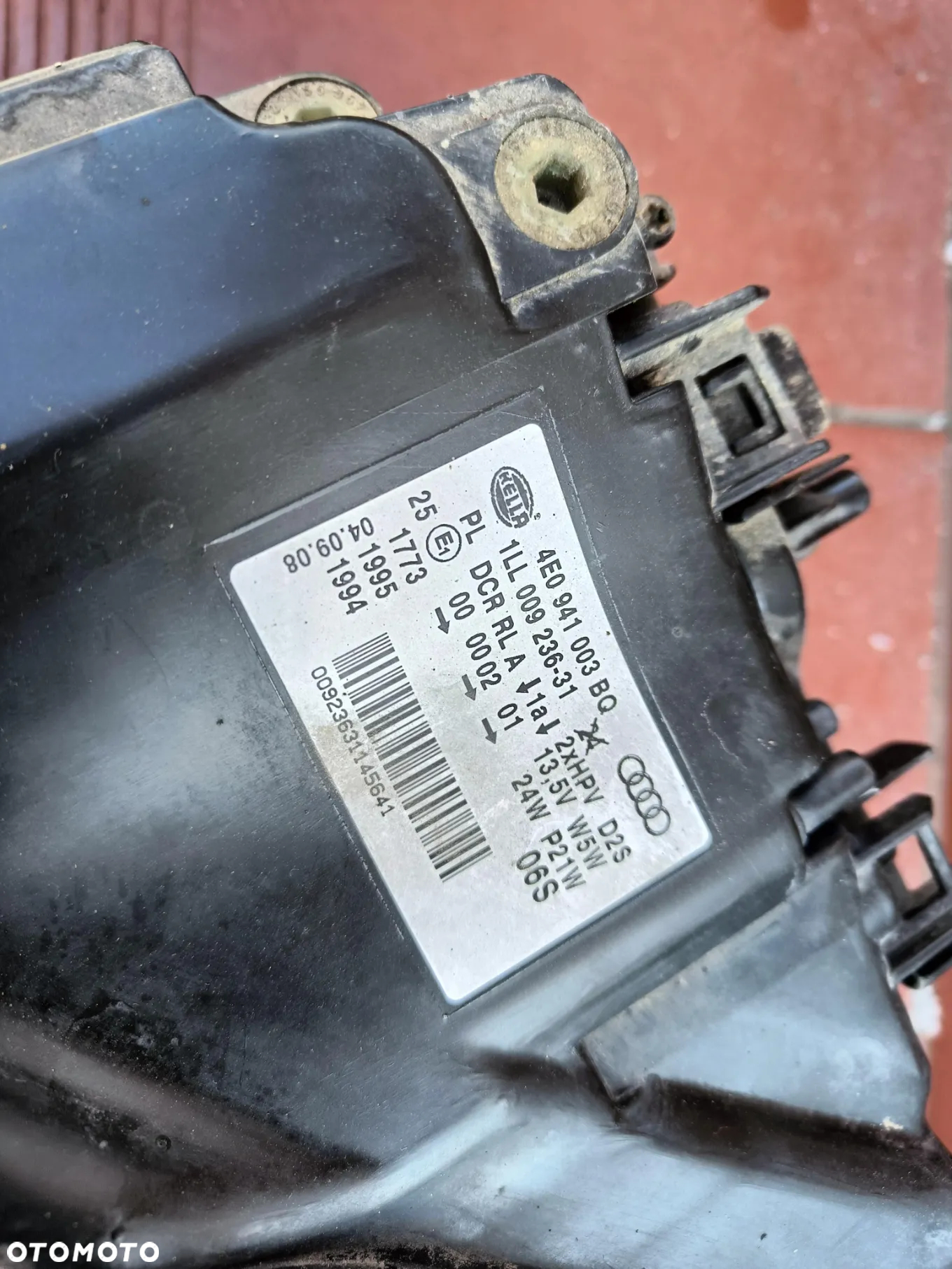 AUDI A8 D3 LIFT LAMPA PRZEDNIA PRZÓD XENON NIE SKRĘTNY LEWA PRAWA - 9