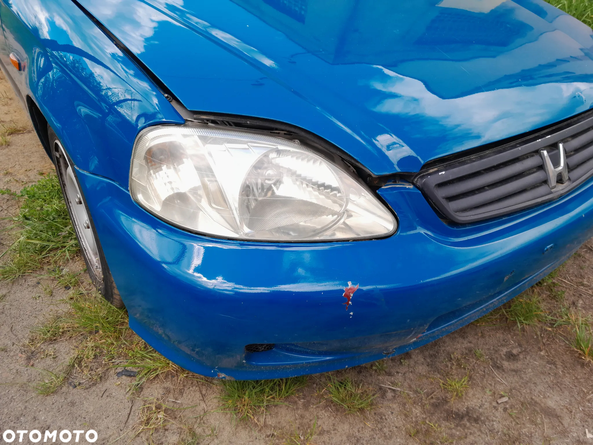 Lampa przednia prawa HONDA Civic VI 99-01r. Europa - 3