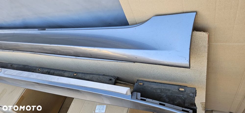BMW E60 M PAKIET ZDERZAK PRZEDNI PRZÓD TYLNY TYŁ PROGI KOMPLET SPACEGRAU WLOTY ABSORBER 7896582 - 27