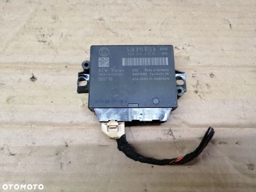 Skoda Rapid moduł parkowania PDC 5JA919475A - 1