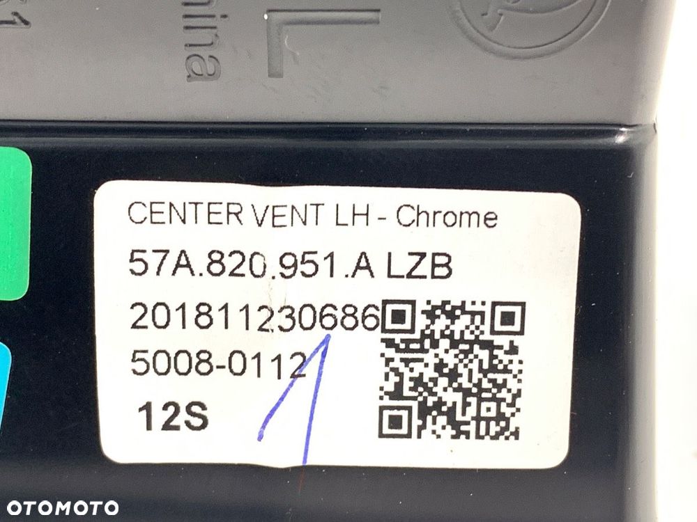 KRATKA NAWIEWU PRZÓD  SKODA KAROQ (NU7, ND7) 2017 - 2022 2.0 TSI 4x4 140 kW [190 KM] benzyna 2019 - - 3