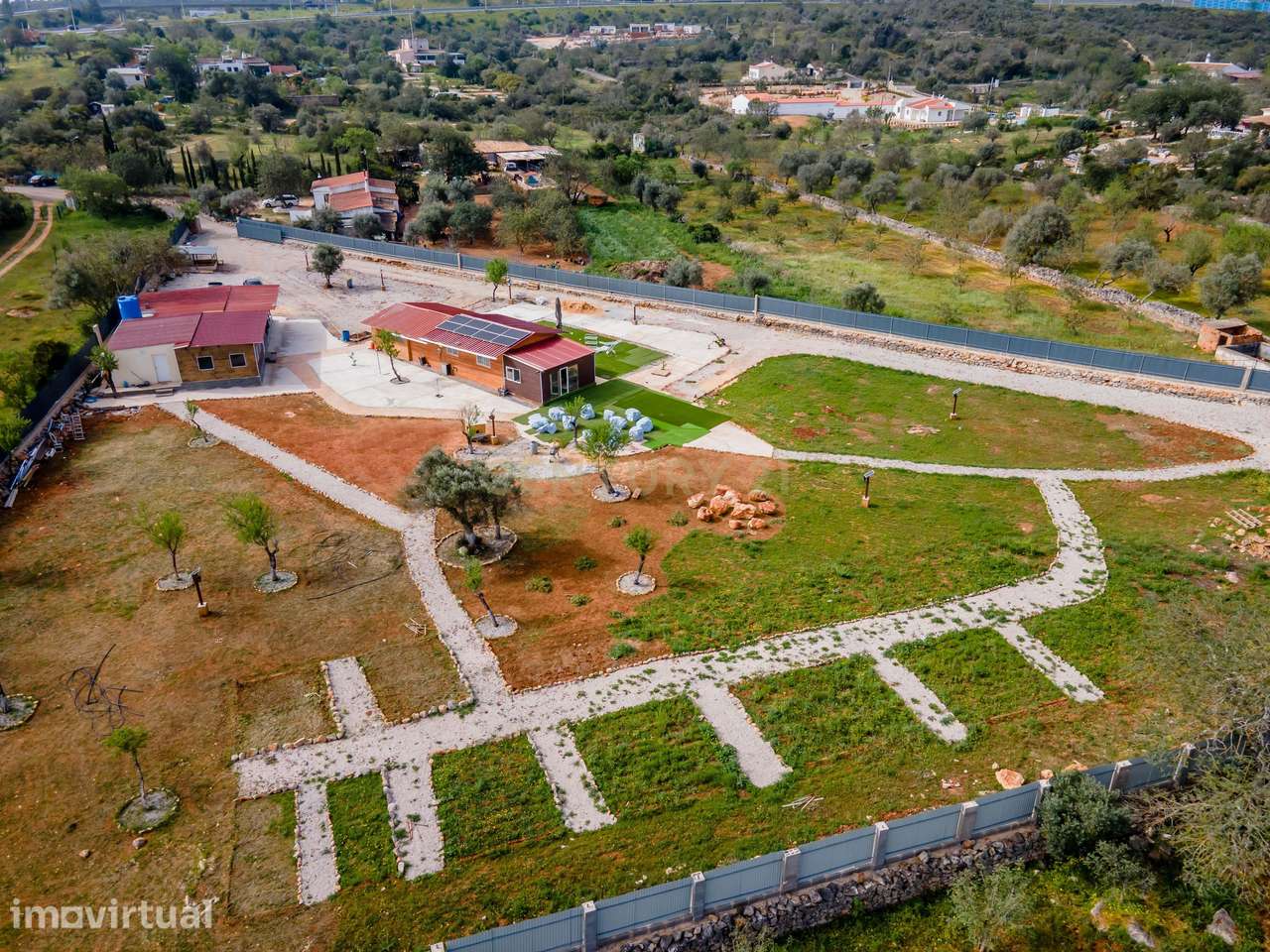 Terreno Rustico de 5600m2 transformado em quinta - Paderne - Grande imagem: 5/30