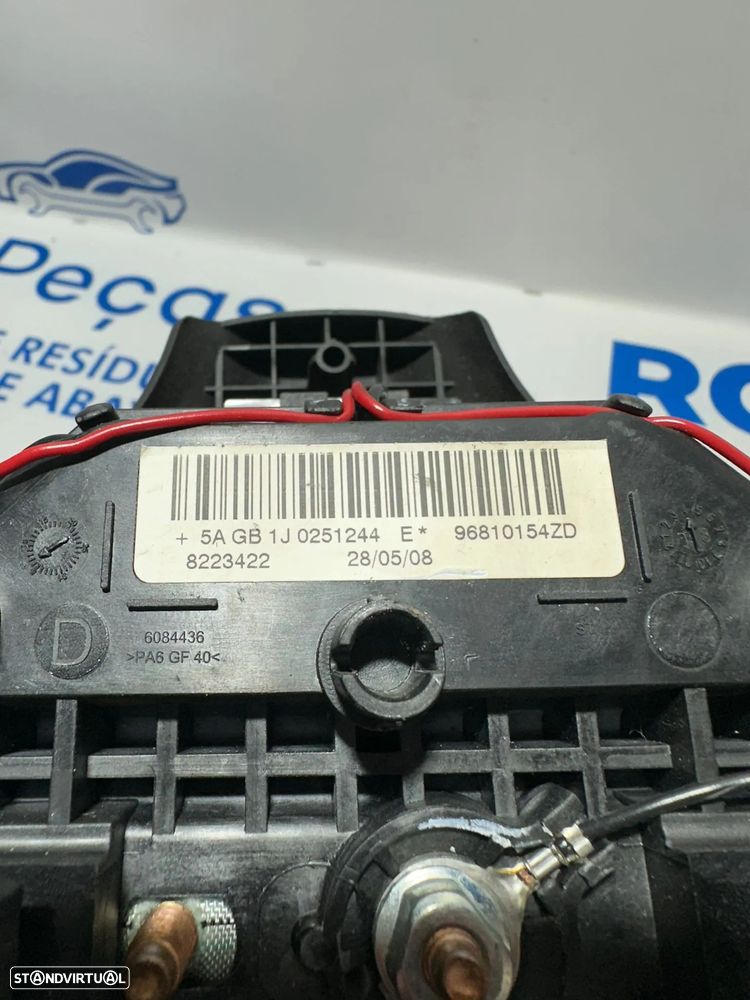 .Airbag Volante Condutor Original PSA Peugeot 308 96810154ZD 2007 – 2014 - 8