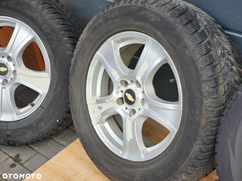 FELGI ALUMINIOWE KOŁA OPONY ZIMOWE OPEL ANTARA CHEVROLET CAPTIVA 17 CALI 5X115 ET43 235/65/17 - 6