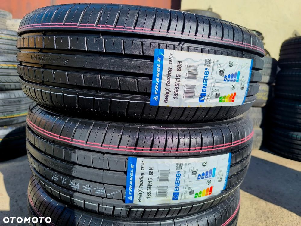 185/65R15 88H NOWE Opony Letnie Lato TRIANGLE RELIAX RELIA X TOURING TE307 Legnica ALU-RAD jak 195/60 - 2