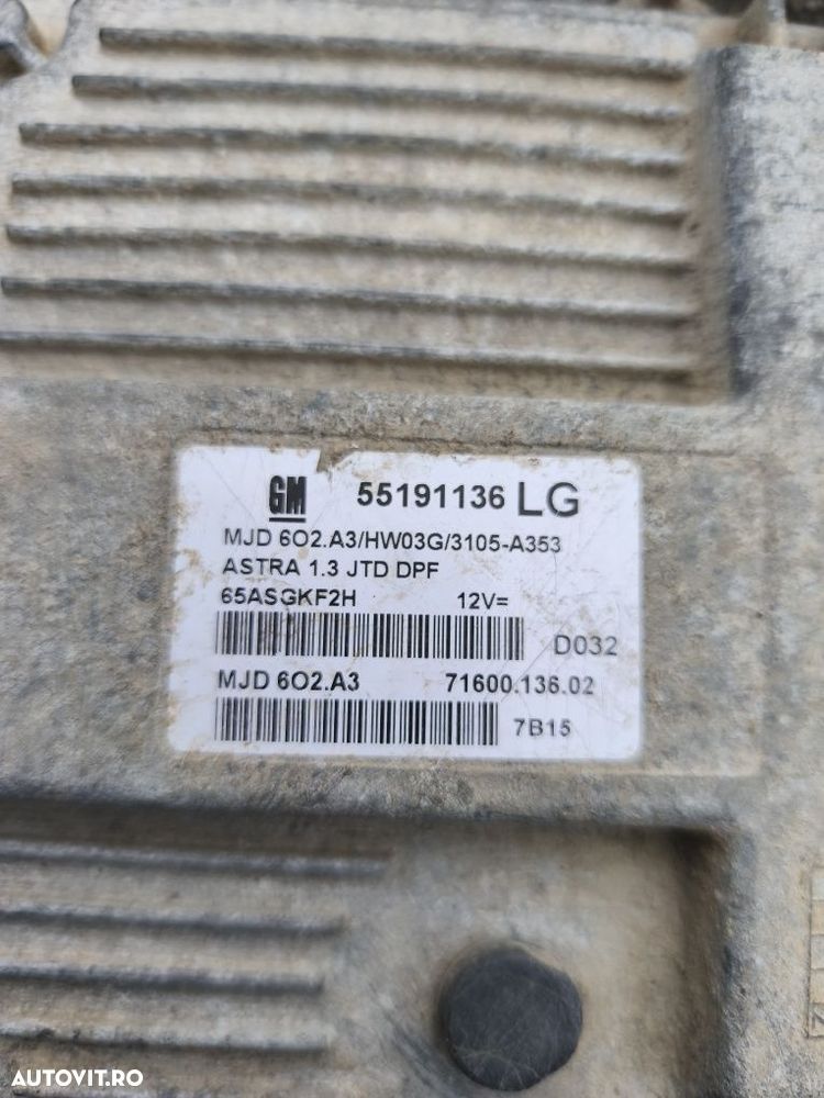 Kit pornire 1.3 cdti 66 kw 90 cp Opel Astra H facelift 2008 MJD 602.A3 - 2