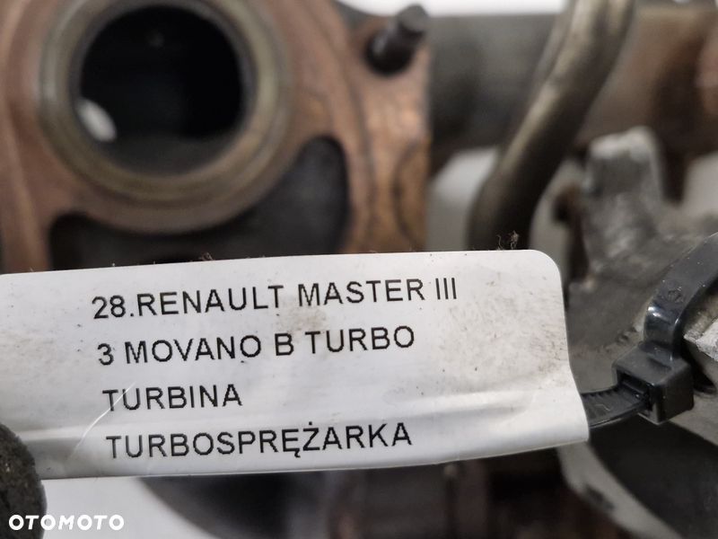 RENAULT MASTER III 3 MOVANO B TURBO TURBINA TURBOSPRĘŻARKA H8201393207 - 7