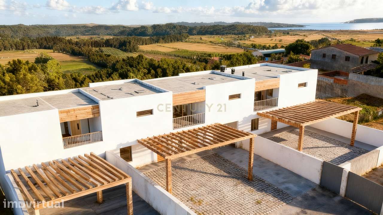 Moradia T3 com Piscina | Vista Lagoa de Óbidos e Foz do Arelho - Grande imagem: 2/17