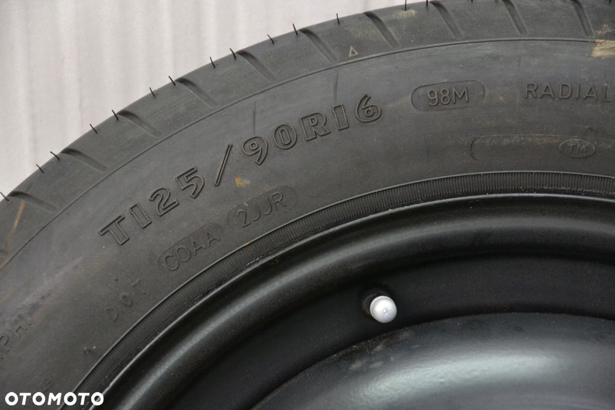 KOŁO DOJAZDOWE R16 MERCEDES A B C KLASA ZESTAW -30% - 4
