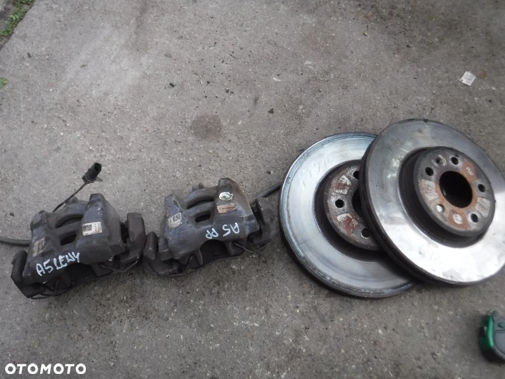 Audi A5 8T  A4 B8 2.0 TDI  zacisk hamulcowy tarcze komplet - 1