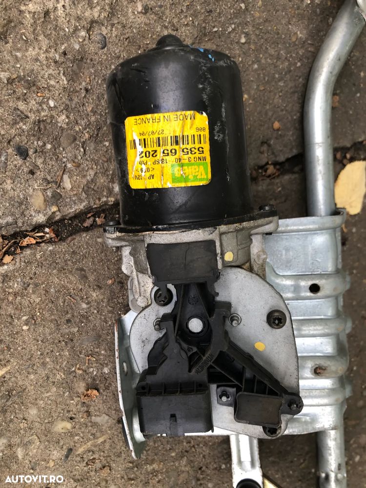 Ansamblu stergatoare complet cu motoras Renault Scenic 2005 - 6