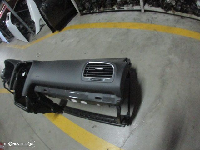 Kit Airbags 5K0880201P81U 5K0880204A 5K1880841D 5C0959655B 1K3857705AA 1K3857706AC 5K0959351  VW GOLF 6 2011 1.4I 80Cv 3P Preto PRETO - 4