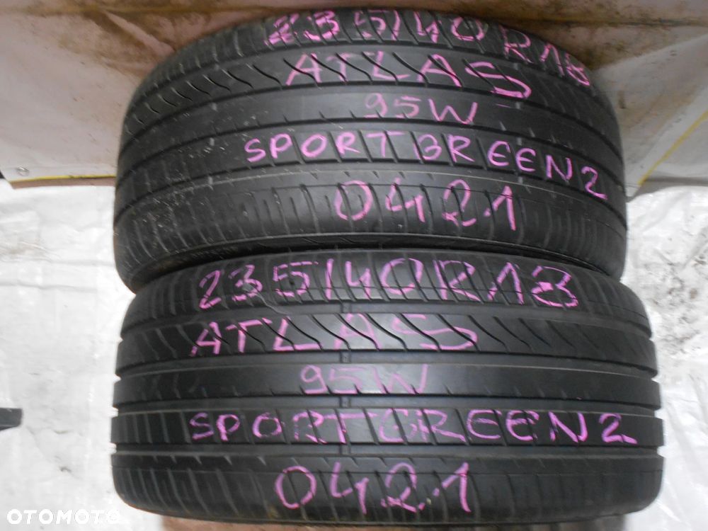 OPONY 235/40R18 ATLAS SPORTGREEN 2 DOT 0421 8.5MM
