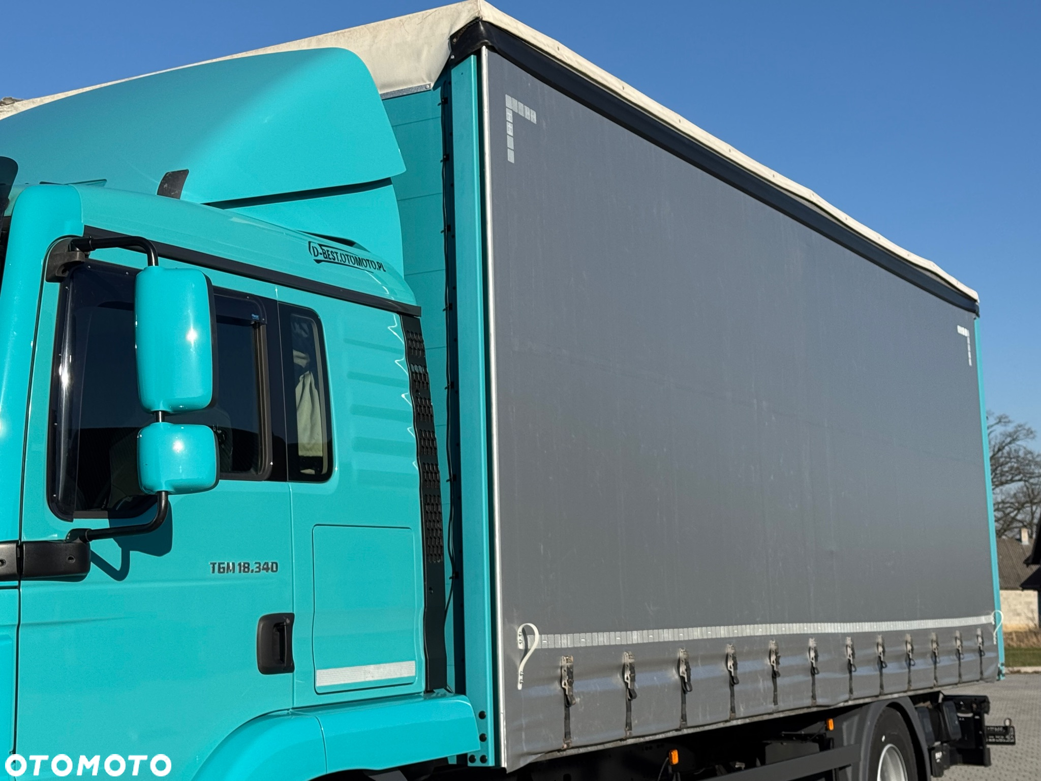 MAN TGM 18.340 / FIRANKA / WINDA / 18 EUROPALET / SYPIALKA / EURO 6 / Z NIEMIEC / 2017 ROK / ŁADOWNOŚĆ 9 855 KG - 14