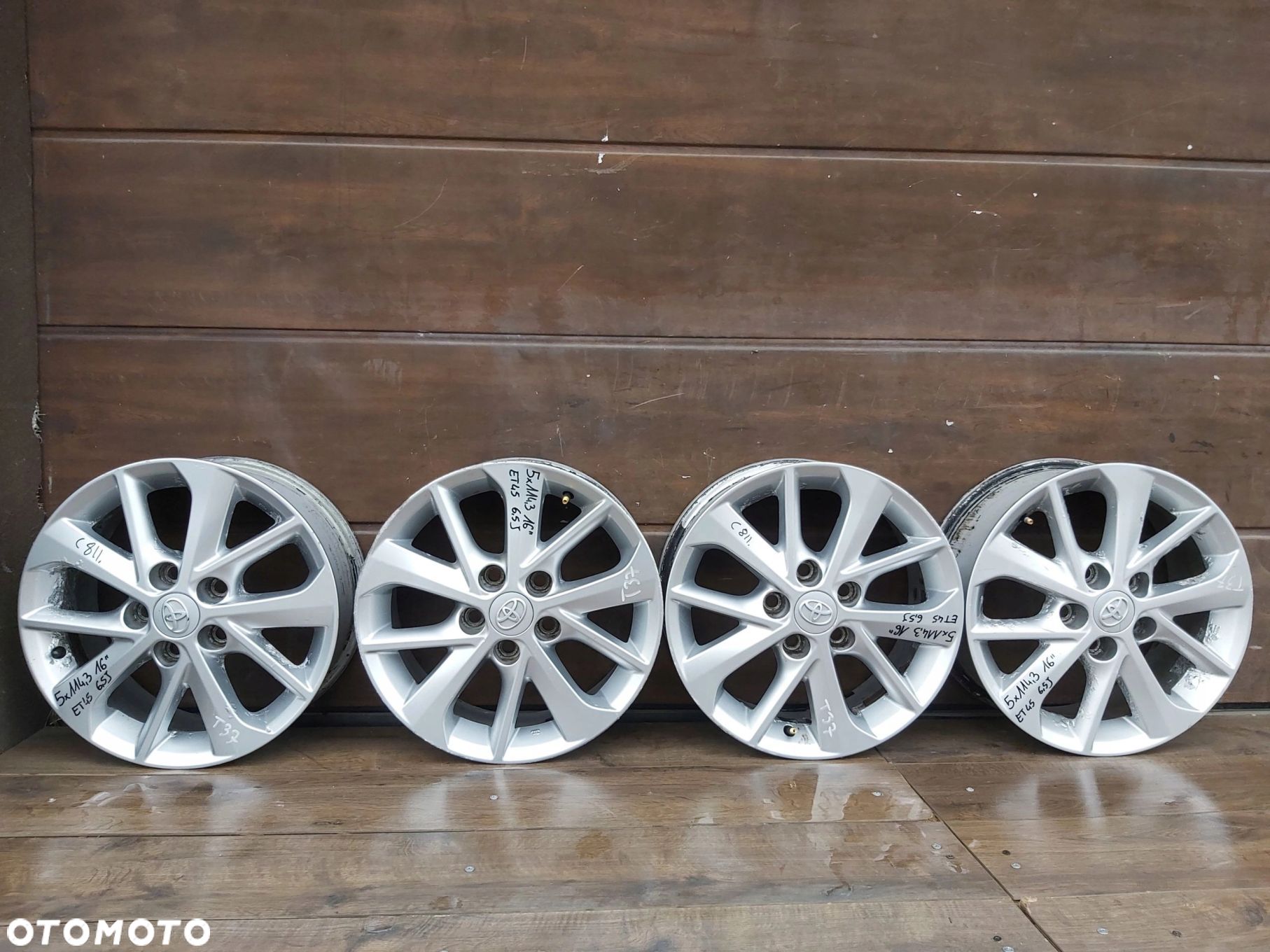 Toyota Auris II Alufelgi 16 5x114,3 et45 6,5J Verso Avensis 42611-02E90 - 1