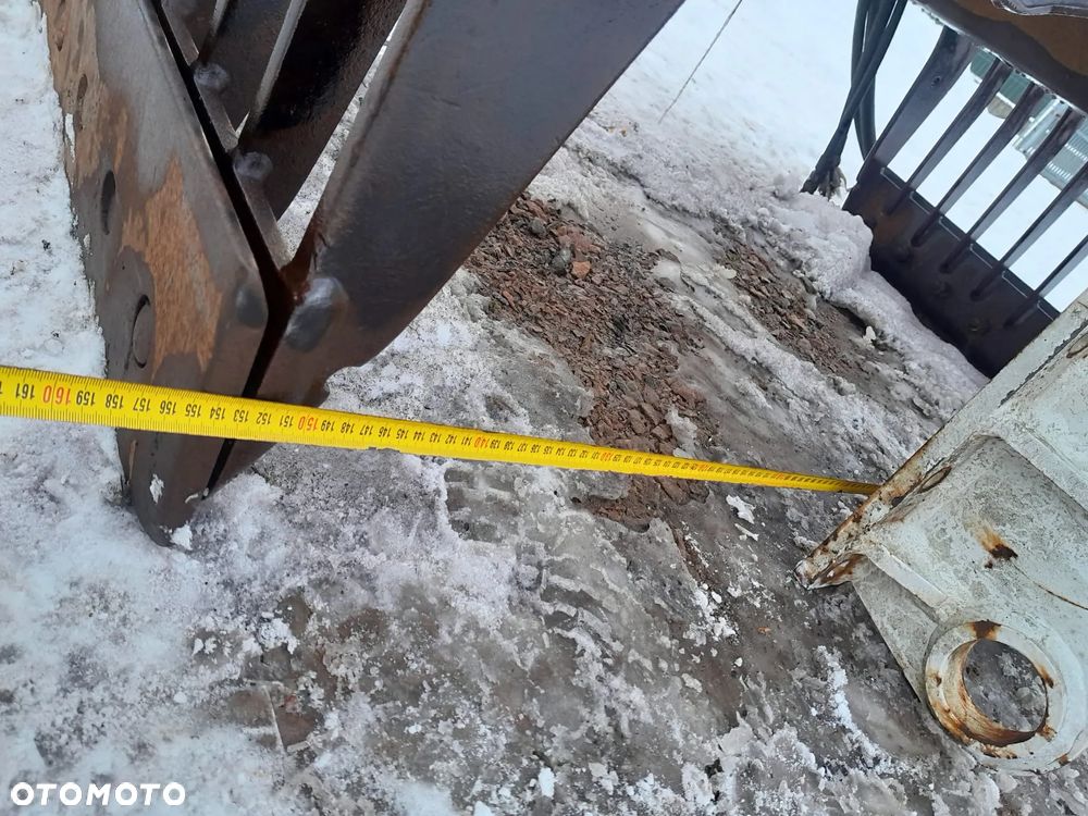 Kinshofer D15 na 2 siłownikach, chwytak hydrauliczny obrotowy sortujący wyburzeniowy kleszcze, waga 650kg. - 10