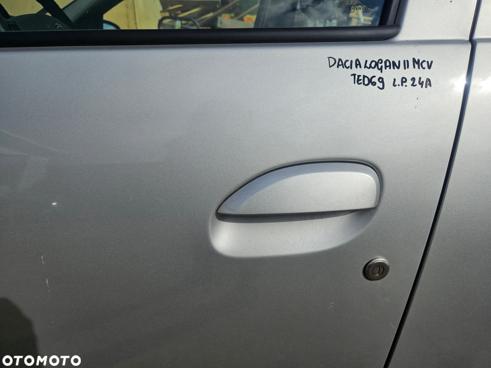 DACIA LOGAN II MCV DRZWI LEWY PRZÓD LEWE PRZEDNIE TED69 - 6