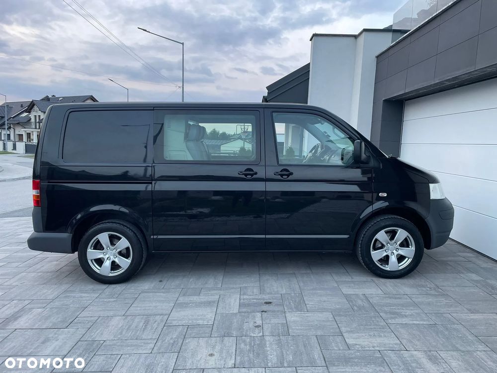 Volkswagen TRANSPORTER T5 1.9TDI Klima Elektryka Tempomat Brygadówka Dubel Kabina 6os Hak Opł - 5