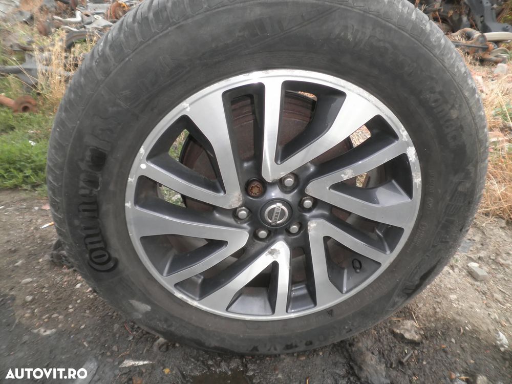 Jante 18" Nissan Navara D23 2018 + anvelope all season Continental 255/60/18 - 1