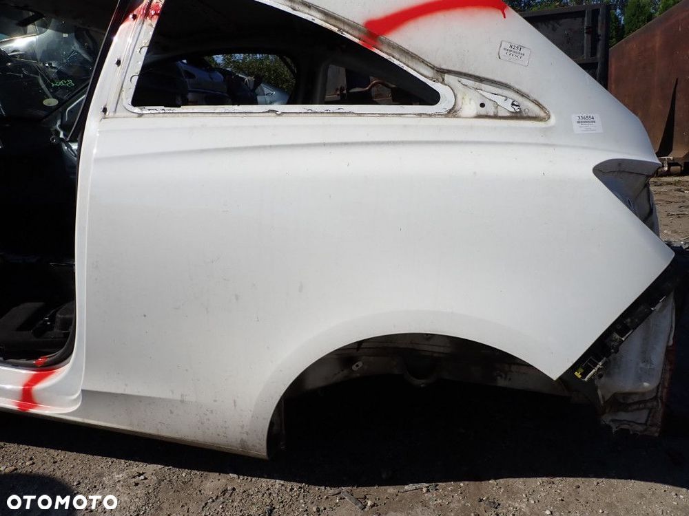 OPEL CORSA E 14- 3D BŁOTNIK TYŁ LEWY ĆWIARTKA TYLNA LEWA KOD LAKIERU Z40R - 2