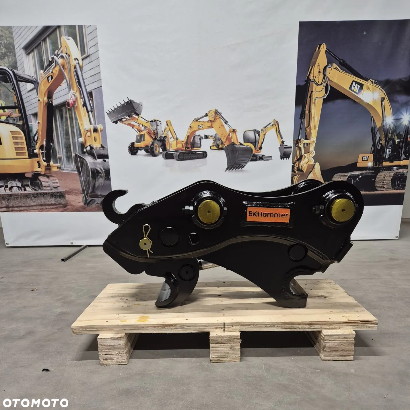 Szybkozłącze hydrauliczne BK Hammer maszyny 10-17t JCB JS130 JS145 - 3