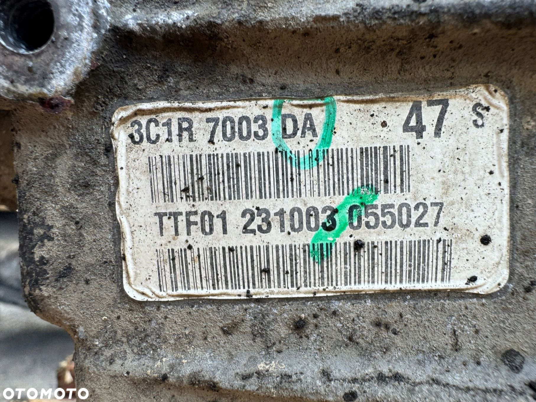 SKRZYNIA KOMPLETNA 2.4 TDDI FORD TRANSIT V DI TD SPRAWDZONA 90KM 3C1R7003DA - 9