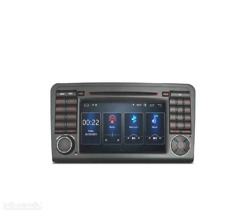 AUTO RÁDIO GPS ANDROID 12 MERCEDES ML W164 GL X164 05-12 - 4