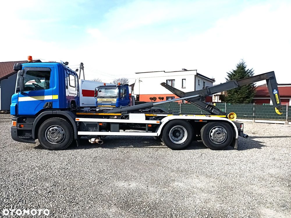 Scania P320 6x2 Hakowiec Marrel , oś skrętna - 11