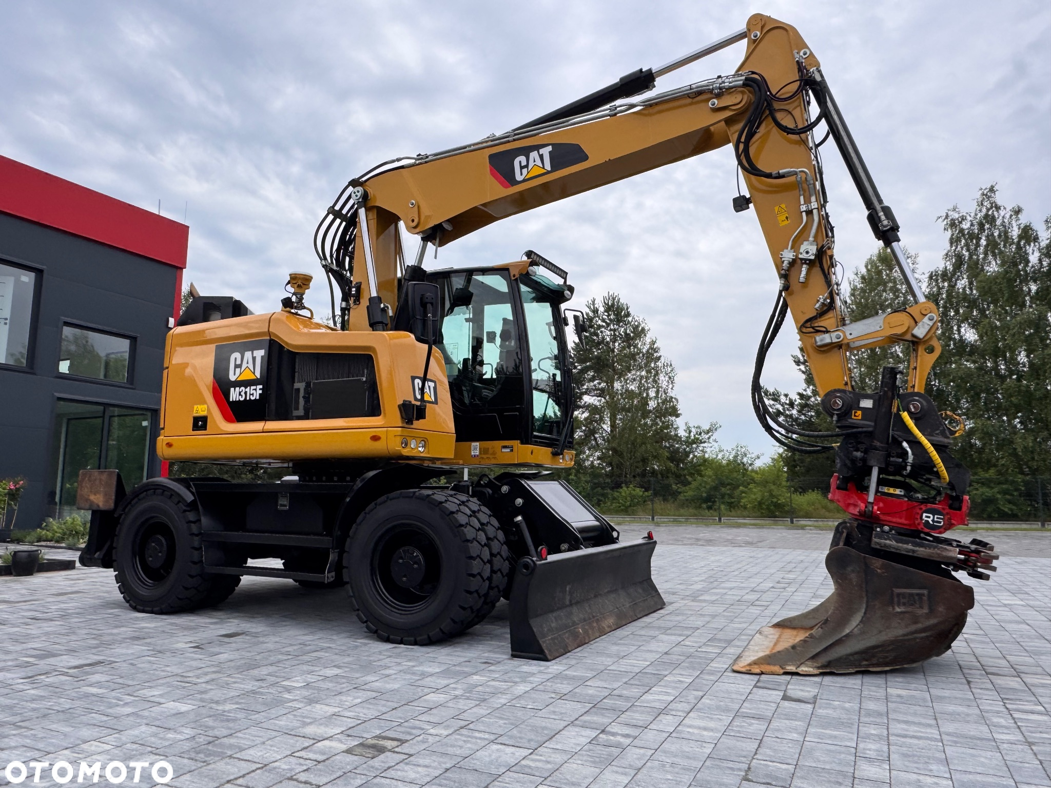 Caterpillar M315F |2018r|rototilt ze szczypcami |centralne smarowanie |w orginale|serwisowana|system 3D Trimble | - 3