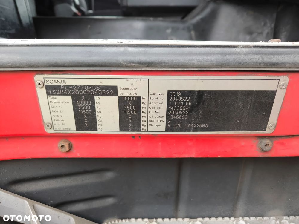 Scania R 420, 2008 - 6