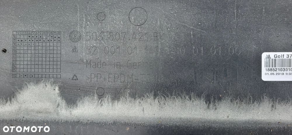 ZDERZAK TYLNY TYL VW GOLF VII LIFT HB - 9