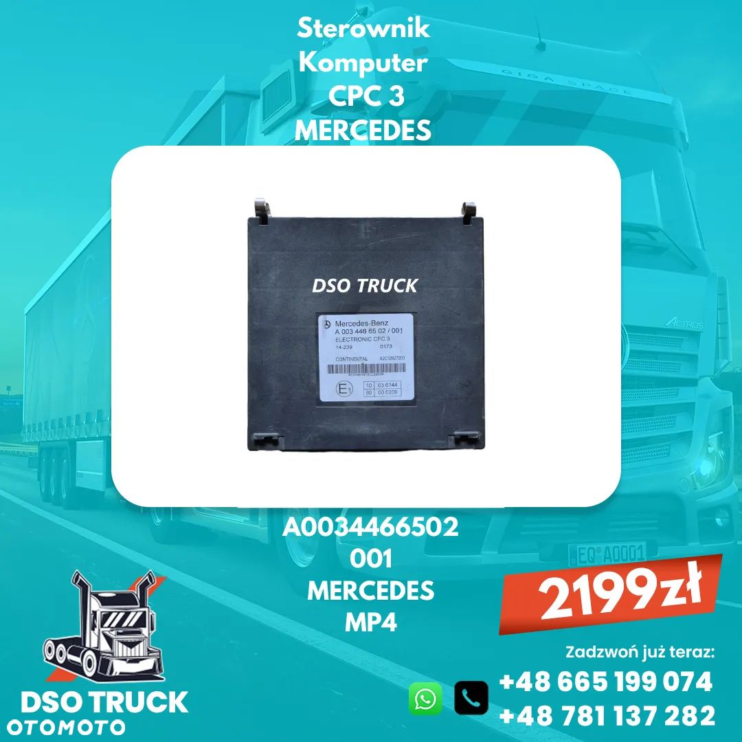 CPC 3 Mercedes MP4 A0034466502  Continental A2C32927203 - 1