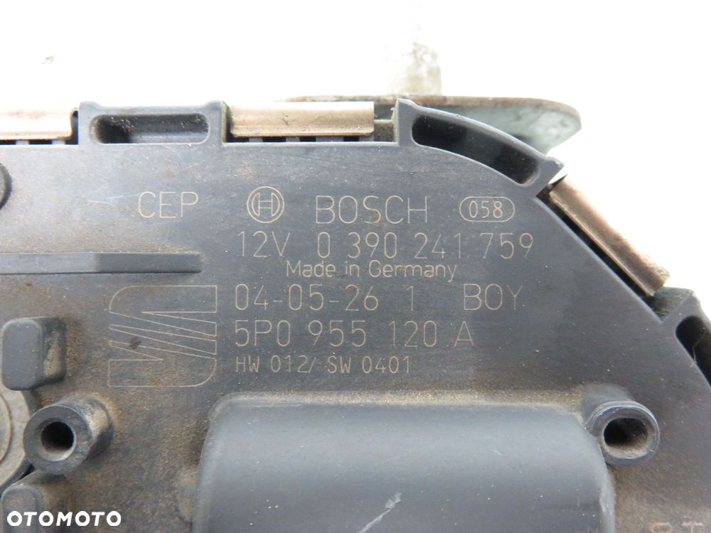 MECHANIZM WYCIERACZEK PRAWY SEAT ALTEA 5P0955120A 0390241759 3397020646 - 5