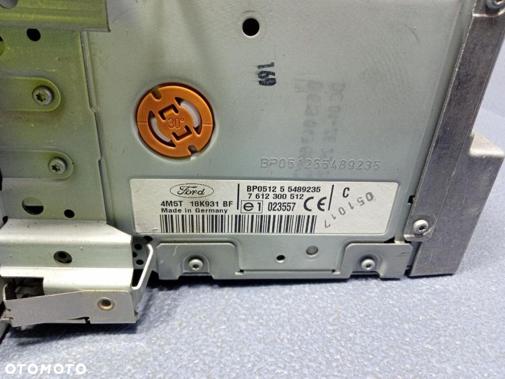 FORD FOCUS MK2 RADIO FABRYCZNE CD NAWIGACJA TRAVELPILOT EX 4M5T-18K931-BF - 5