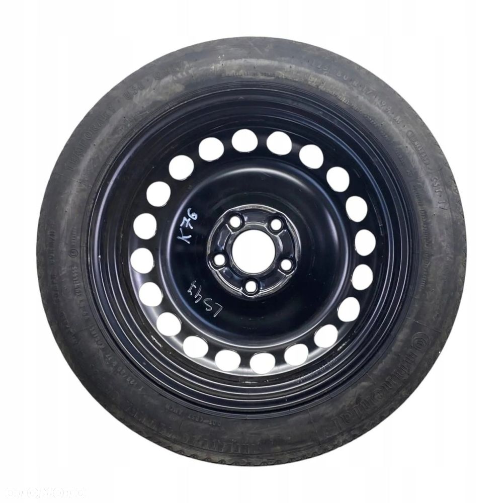 KOŁO DOJAZDOWE MERCEDES CLK W209 C-KLASA W203 125/80R17 2044000402 - 5