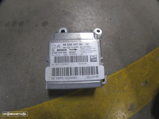 Kit Airbags 9685759080 96701085ZD 966569978000 96863758XX  PEUGEOT 207 2009 1.6 HDI 90CV 5 CINZA ESCURO PRETO - 8